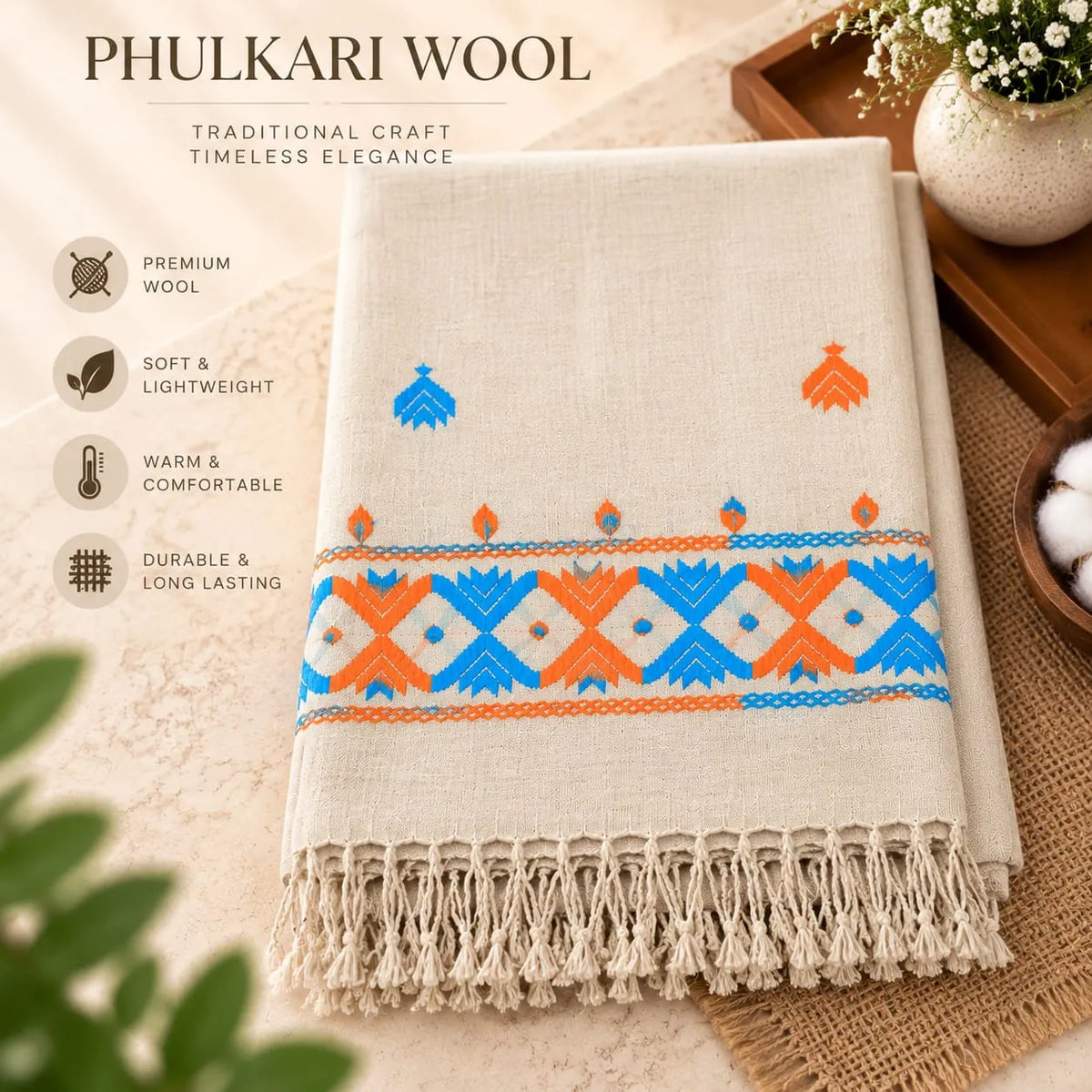 PHULKARI WOOL