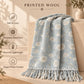 PRINTED WOOL