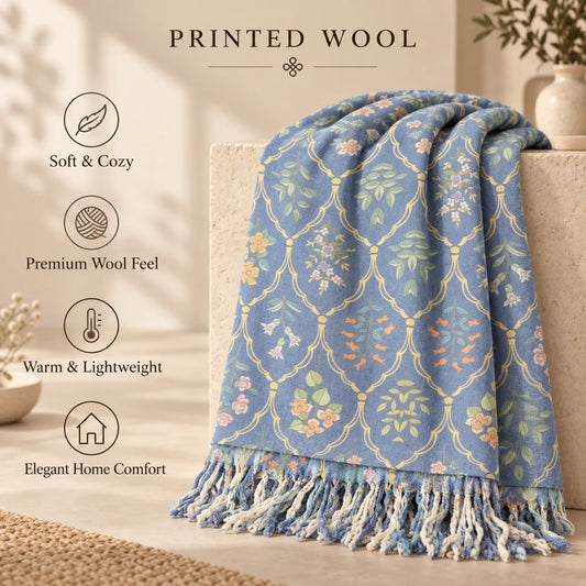 PRINTED WOOL