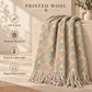 PRINTED WOOL